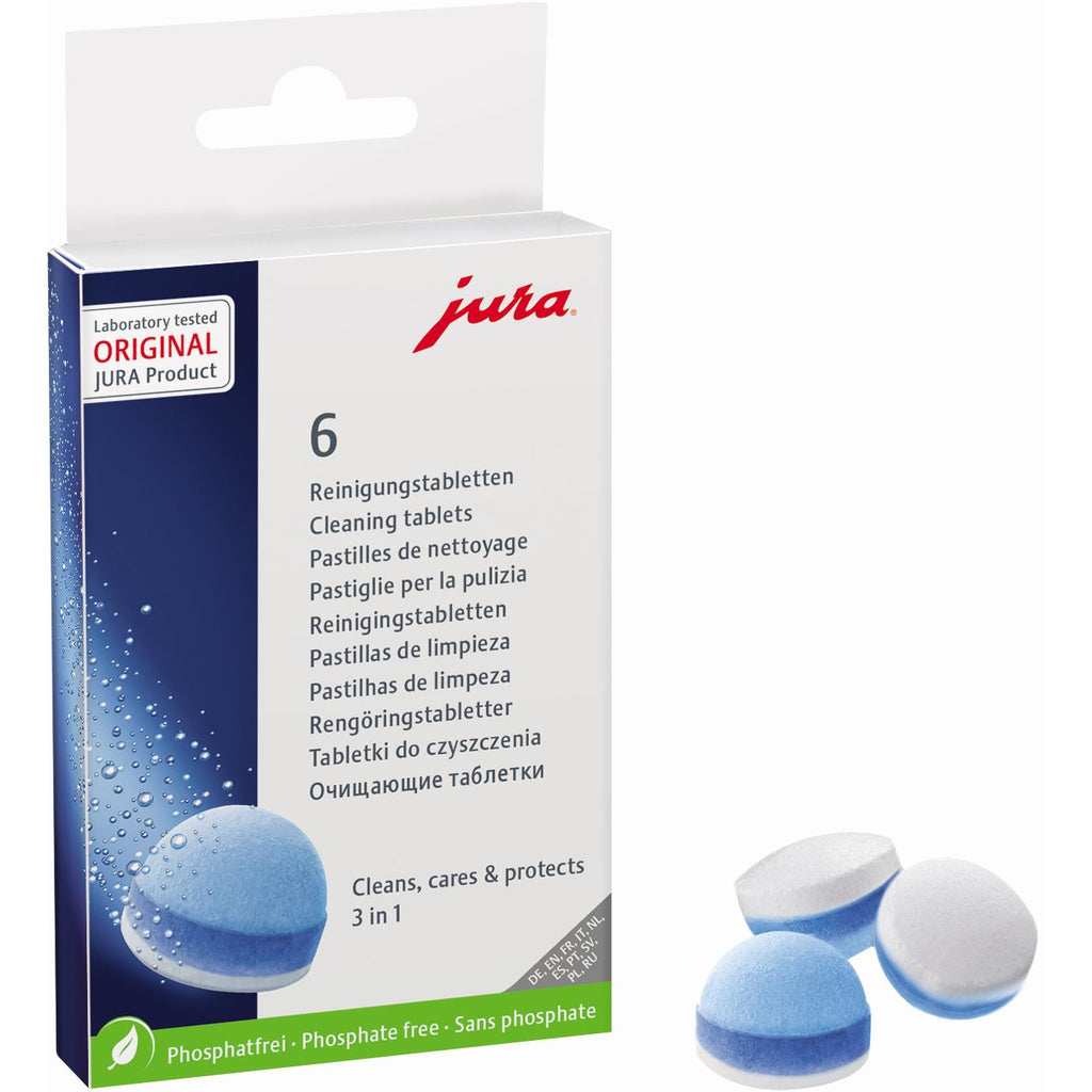 Jura 3 Phase Cleaning Tablets JB HiFi