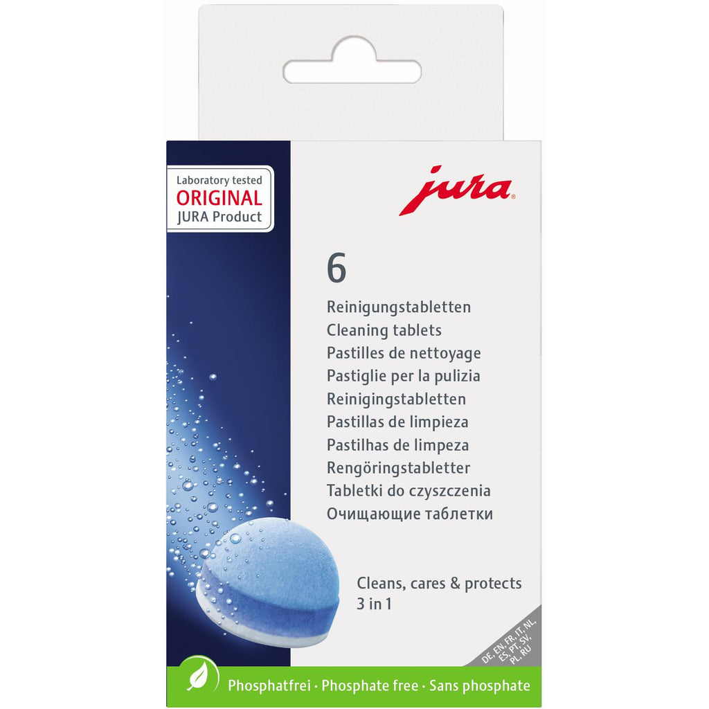 Jura 3 Phase Cleaning Tablets JB HiFi