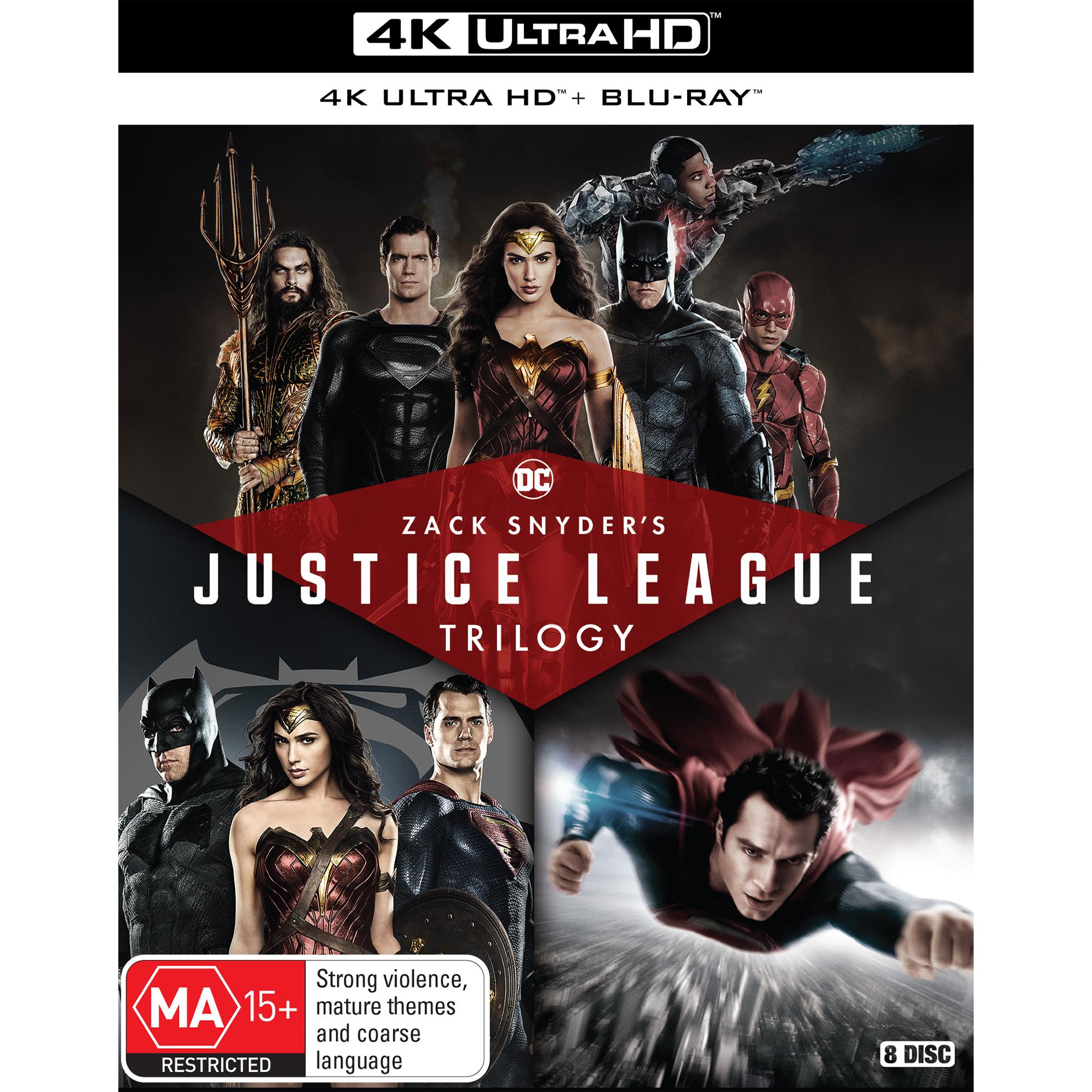 Zack Snyder's Justice League Trilogy JB Hi-Fi