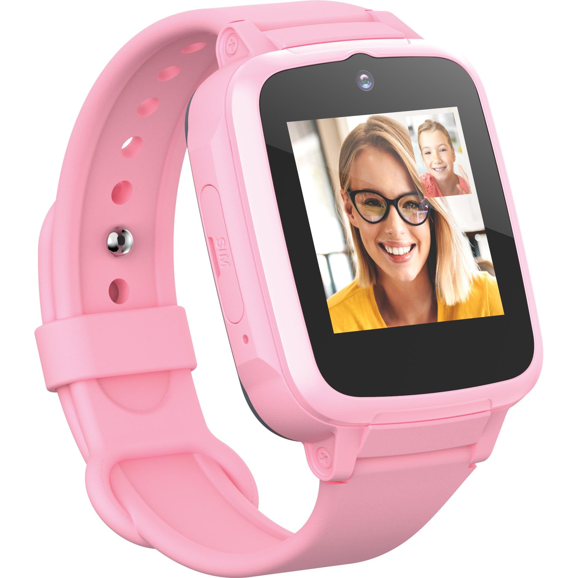 Pixbee Kids 4G Video Smart Watch with GPS Tracking (Pink) JB Hi-Fi
