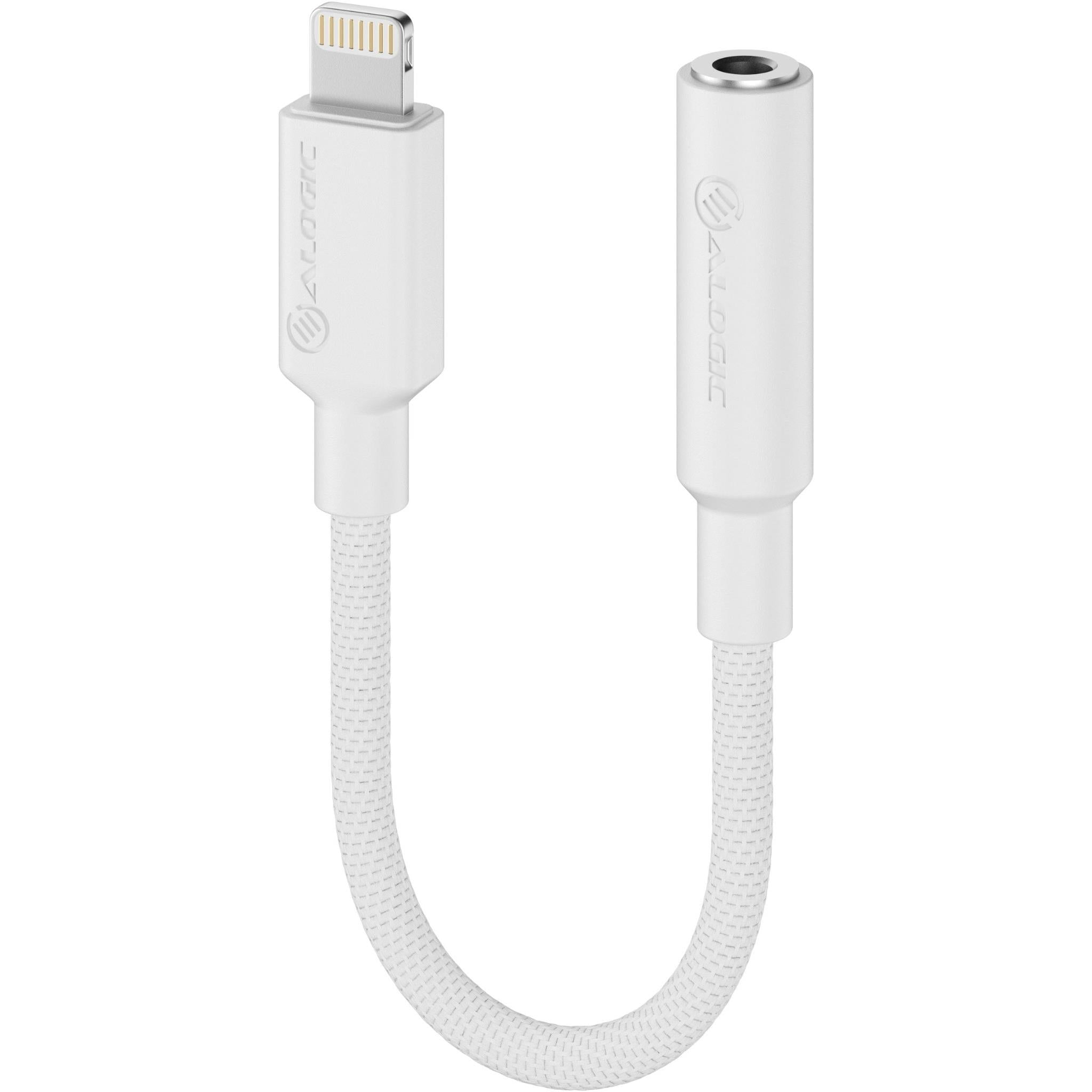 ALOGIC Elements Pro Lightning to Audio Adapter (White) JB