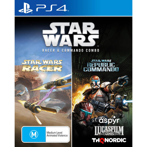 Star Wars Racer and Commando Combo
