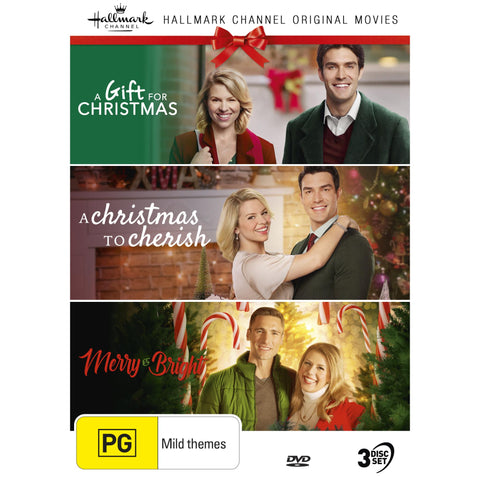Hallmark Christmas Collection 16 - A Gift for Christmas / a Christmas to Cherish / Merry & Bright