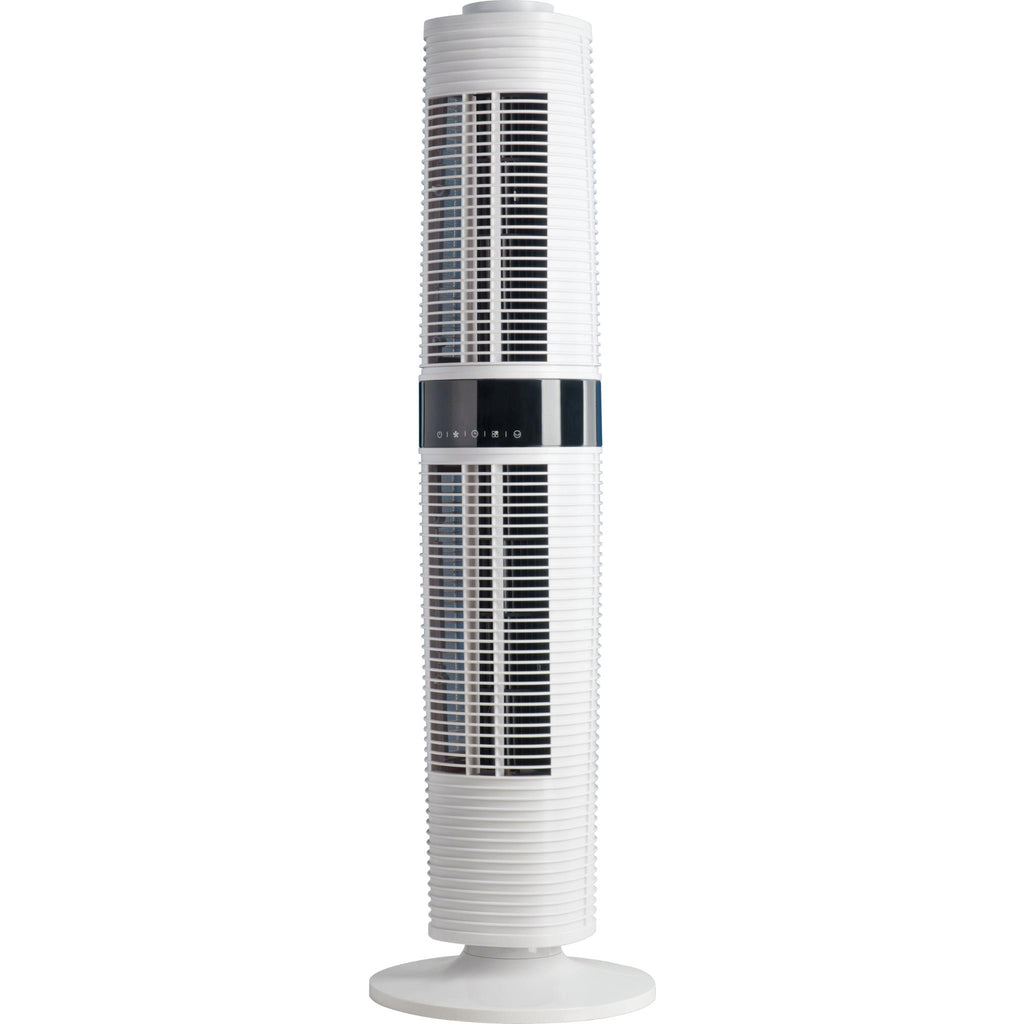 De'Longhi 360° Dual Oscillating White Tower Fan JB HiFi
