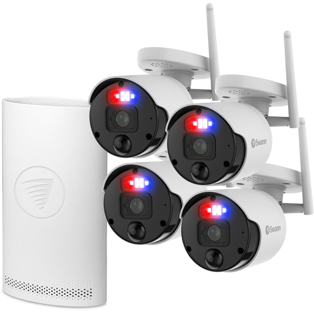 Swann SecureAlert 4 Camera 4 Channel 4K Ultra HD WiFi NVR Security