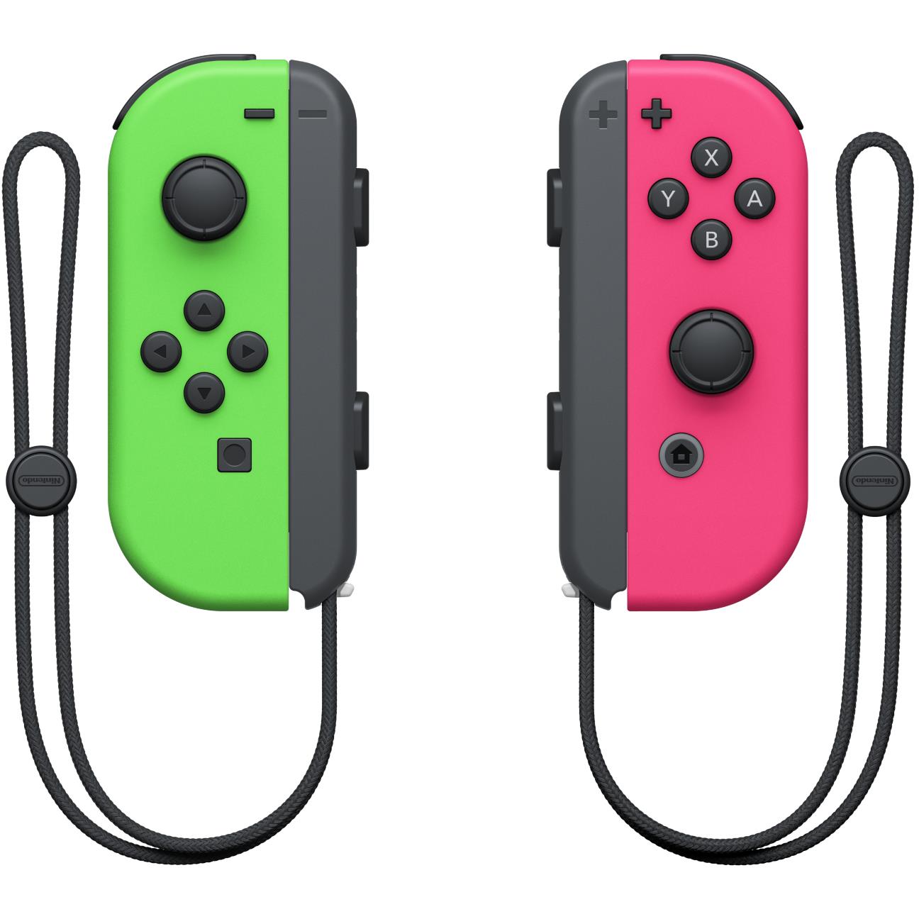 Nintendo Switch Joy-Con Controller Pair Neon Green & Pink - JB Hi-Fi