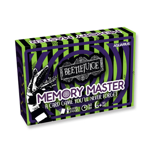 Memory Master Card Game – Beetlejuice Edition