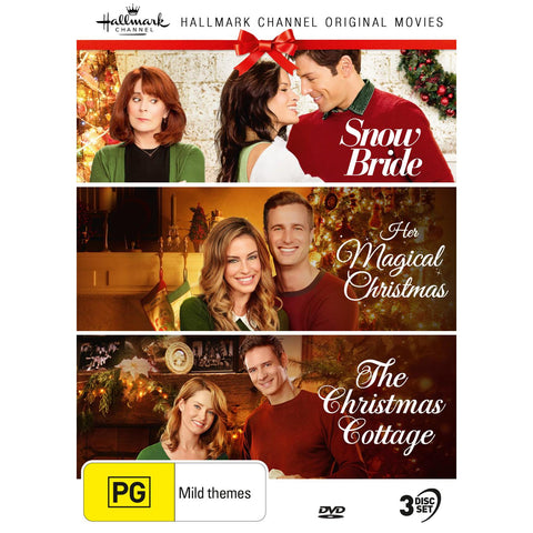 Hallmark Christmas Collection 21 - Snow Bride / Her Magical Christmas / The Christmas Cottage