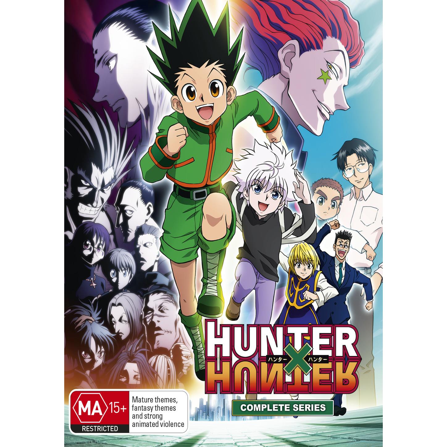 Hunter x Hunter 2011 The Great Collection Japanese Anime DVD English Dubbed  Mint