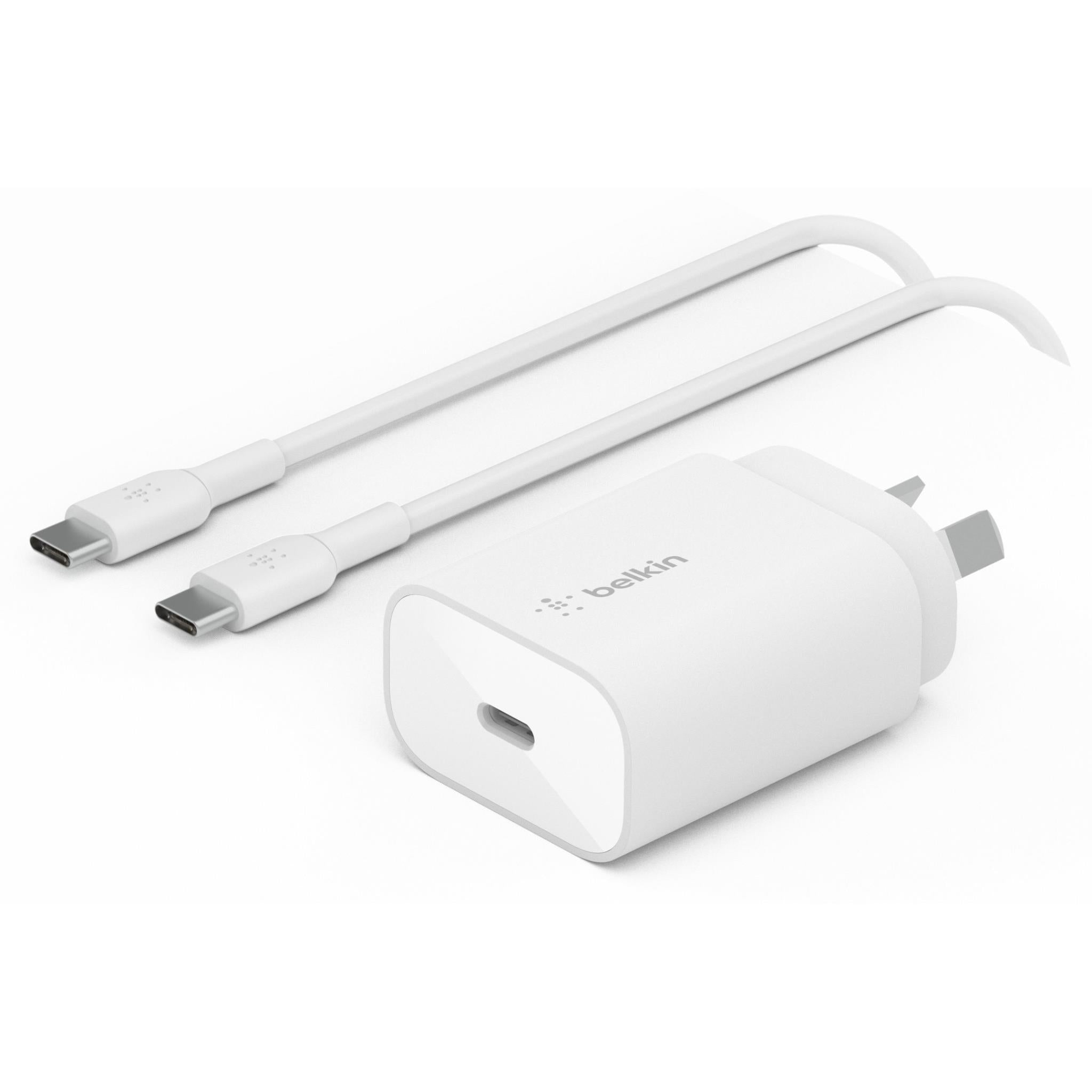 Belkin BoostUp Charge 25W Wall Charger with USB-C Cable JB Hi-Fi