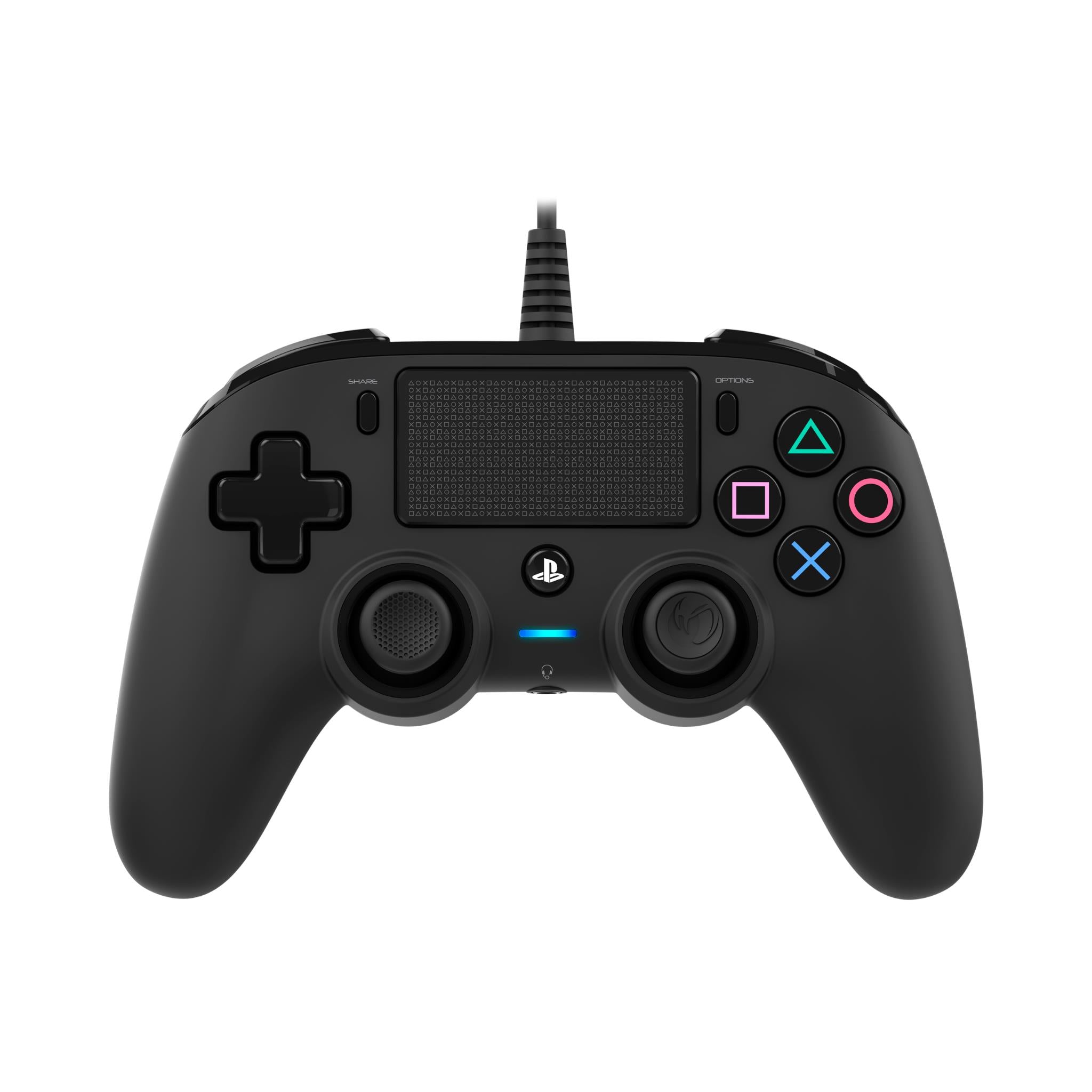 Nacon Wired Compact Controller for PlayStation 4 - Black - JB Hi-Fi