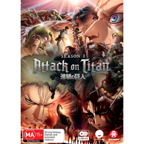Attack On Titan - Complete Season 3