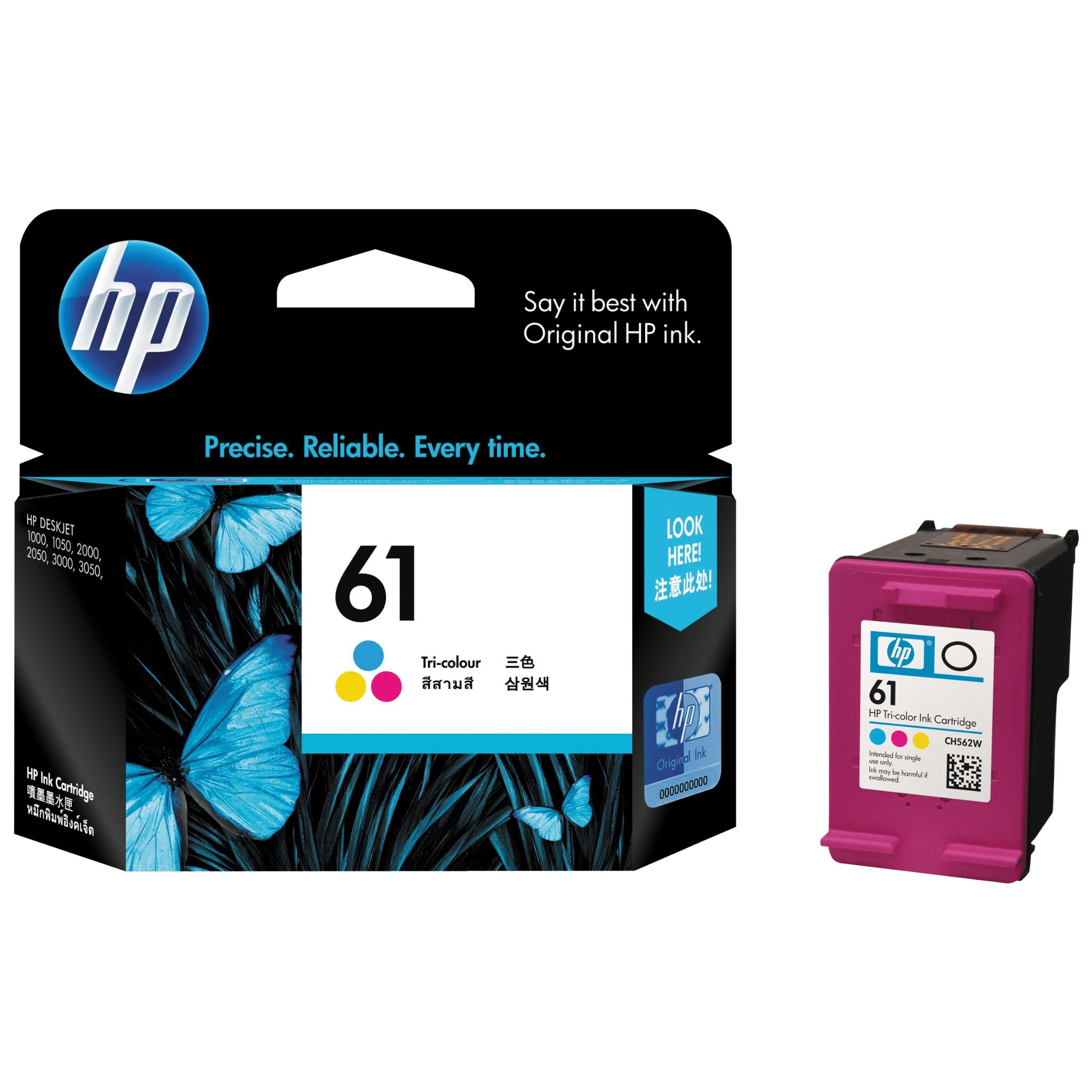 HP 61 Ink Cartridge Tri Colour JB Hi Fi