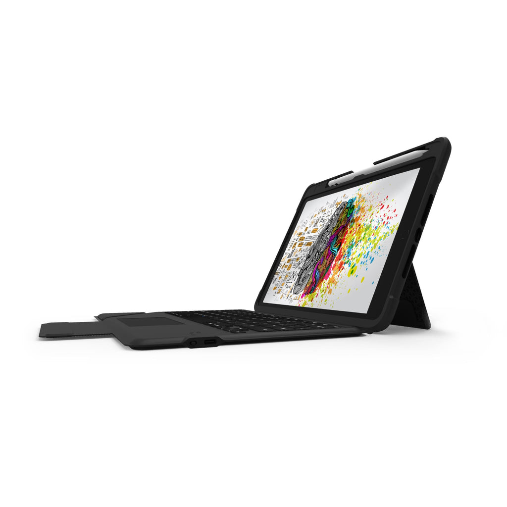 STM Dux Bluetooth Keyboard Case for iPad 7th/8th/9th gen (Black) JB HiFi