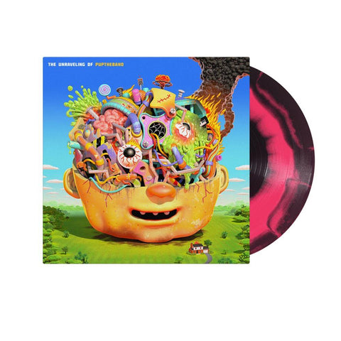 Unraveling of PUPTHEBAND, The (JB Hi-Fi AU Exclusive Neon Pink / Black Smush Vinyl)