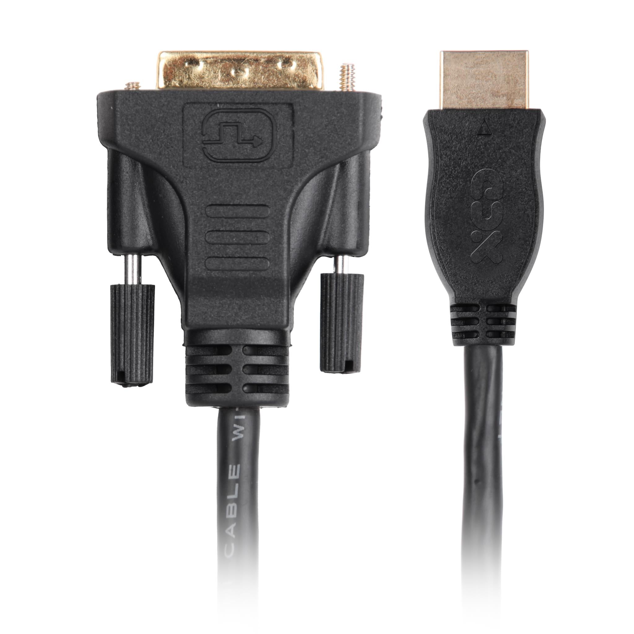 overskud Plaske tornado XCD Essentials HDMI to DVI Adapter Cable (1m) - JB Hi-Fi