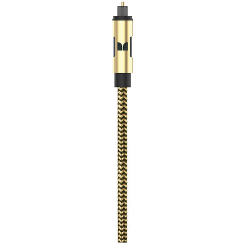 Monster Gold Digital Fiber Optical Audio Cable 1.5M