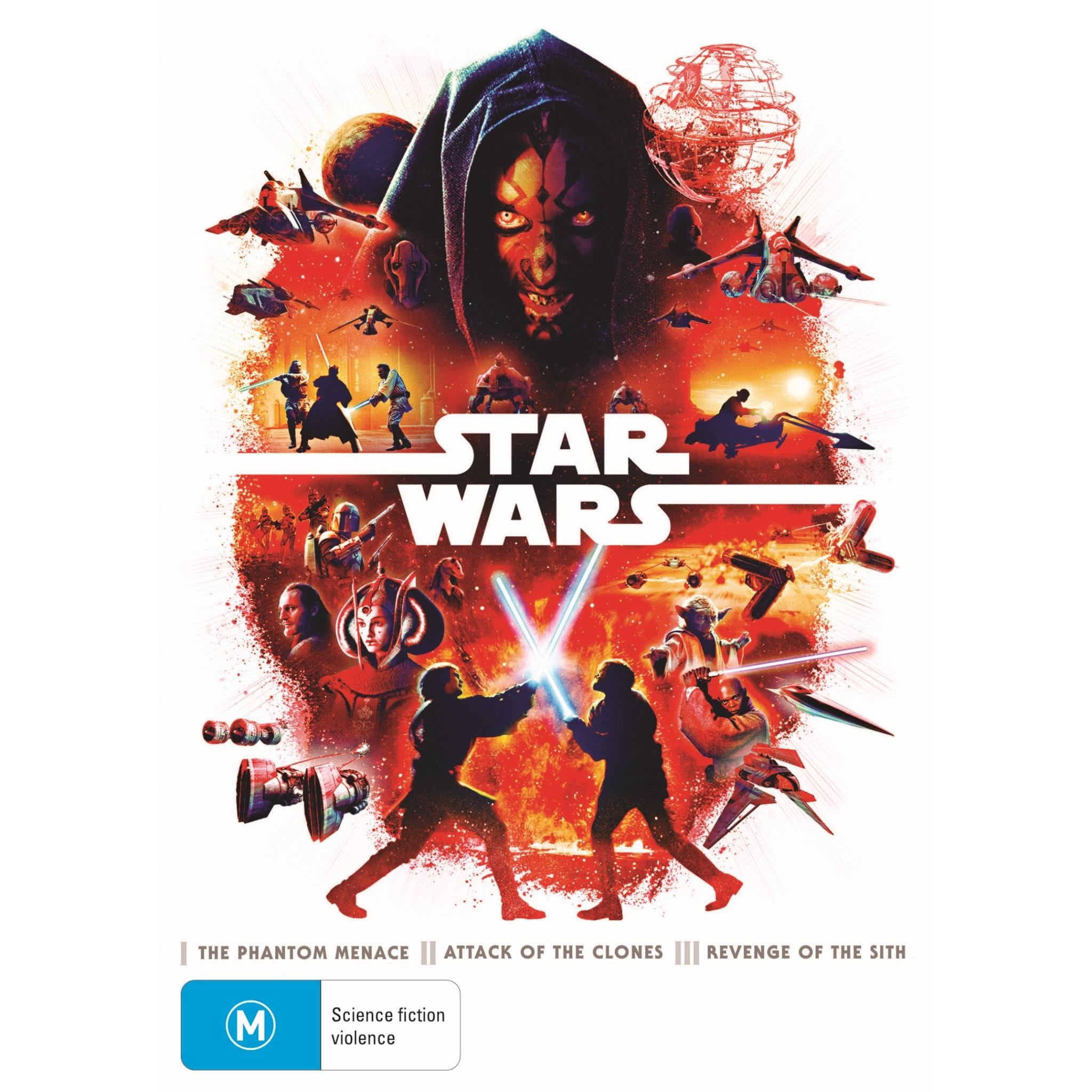 Star Wars: The Prequels (Episodes 1-3) JB Hi-Fi