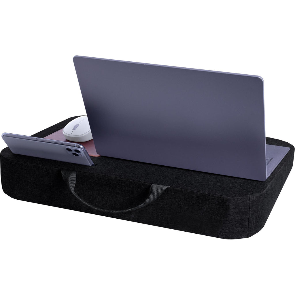 Out of Office Fabric Laptop Lap Desk (Black) JB HiFi