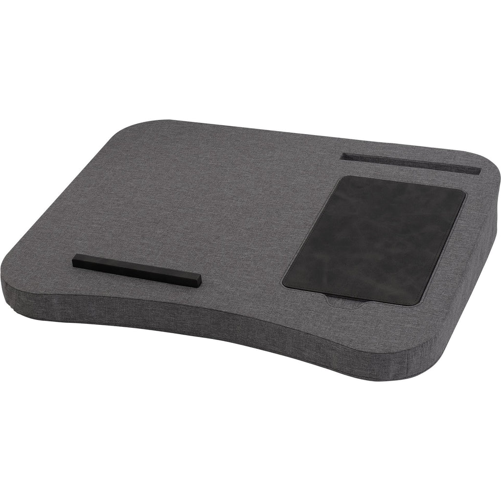 Out of Office Fabric Laptop Lap Desk (Grey) JB HiFi