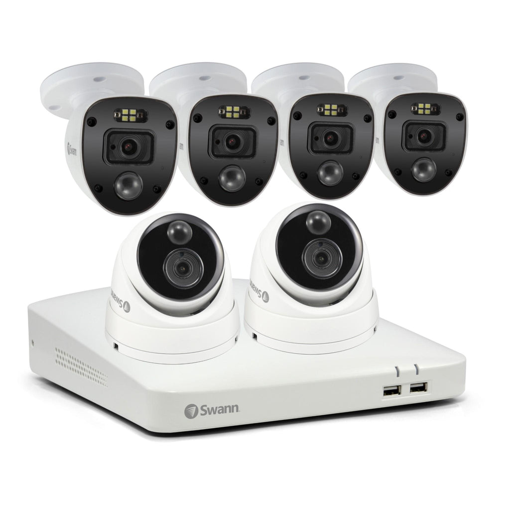 Swann Enforcer 1080p Full HD DVR Security System (8 Ch/6 Cameras) JB