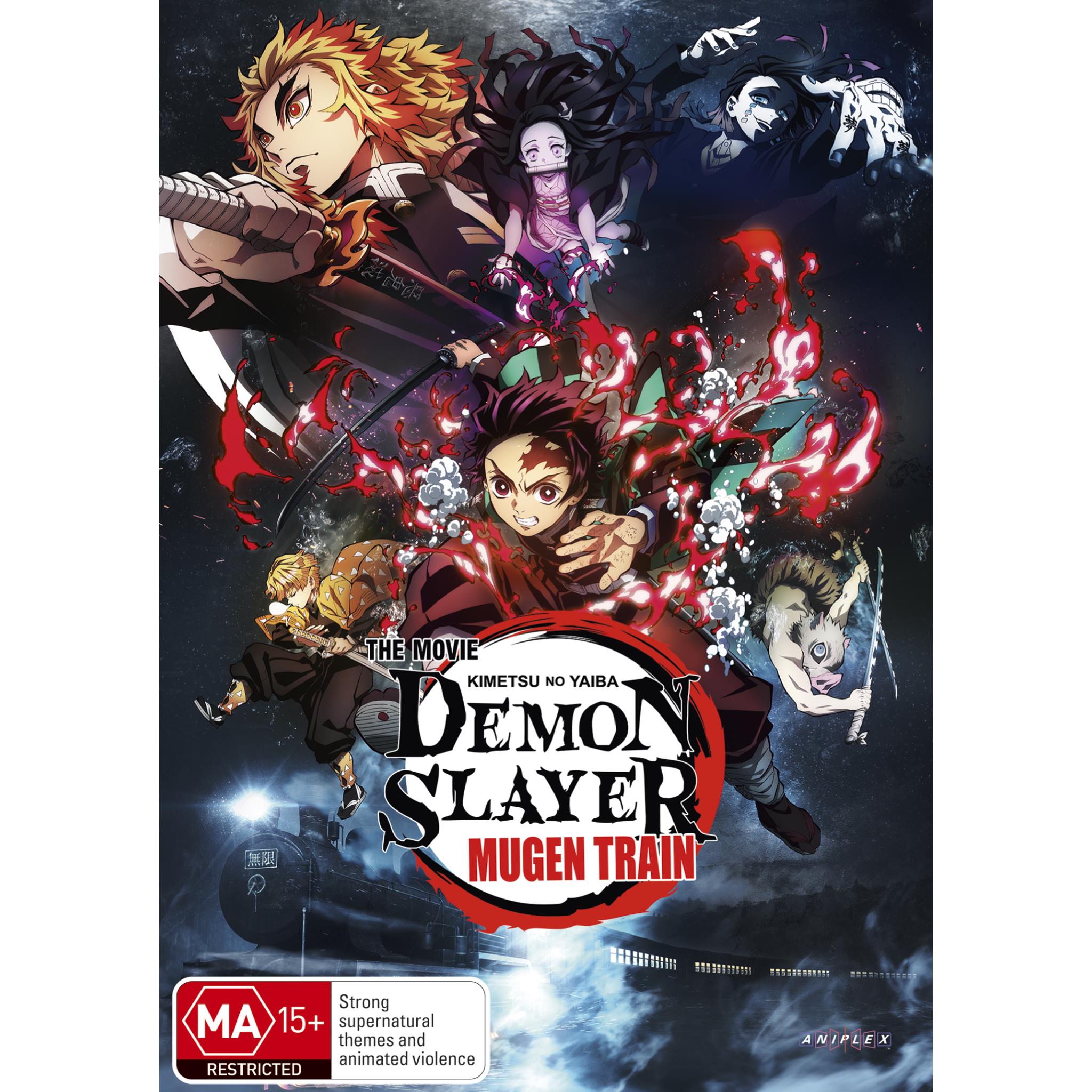 Demon Slayer Mugen Train English Sub Original DVD Anime Demon