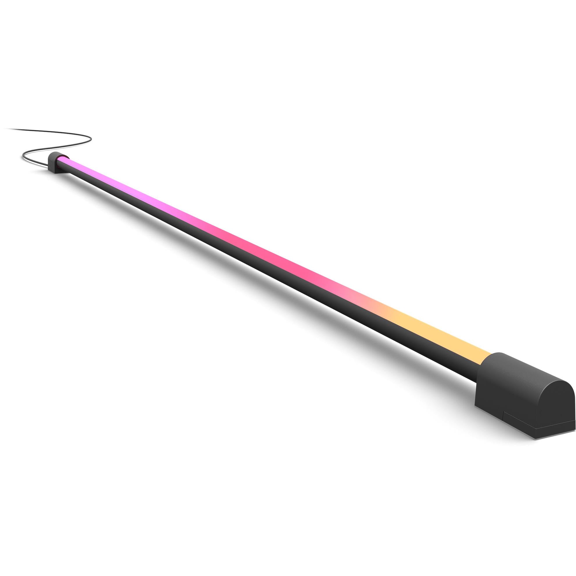 Philips Hue Play Smart Light Bar Single Extension (Black) - JB Hi-Fi
