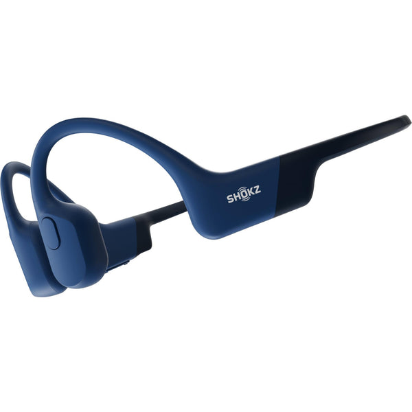 Shokz OpenRun Wireless Open-Ear Headphones in Blue - JB Hi-Fi
