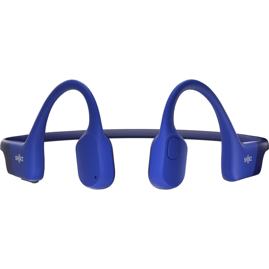Shokz OpenRun Wireless OpenEar Headphones (Blue) JB HiFi