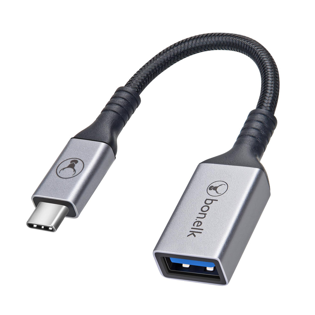 Bonelk LongLife USBC to USBA Adapter (15cm) JB HiFi
