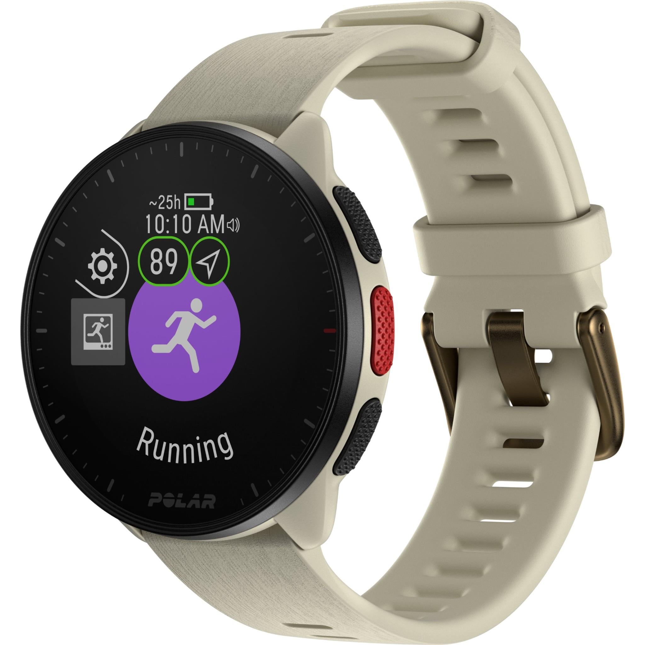 Polar Pacer GPS Running Watch (Cloud White) JB Hi-Fi