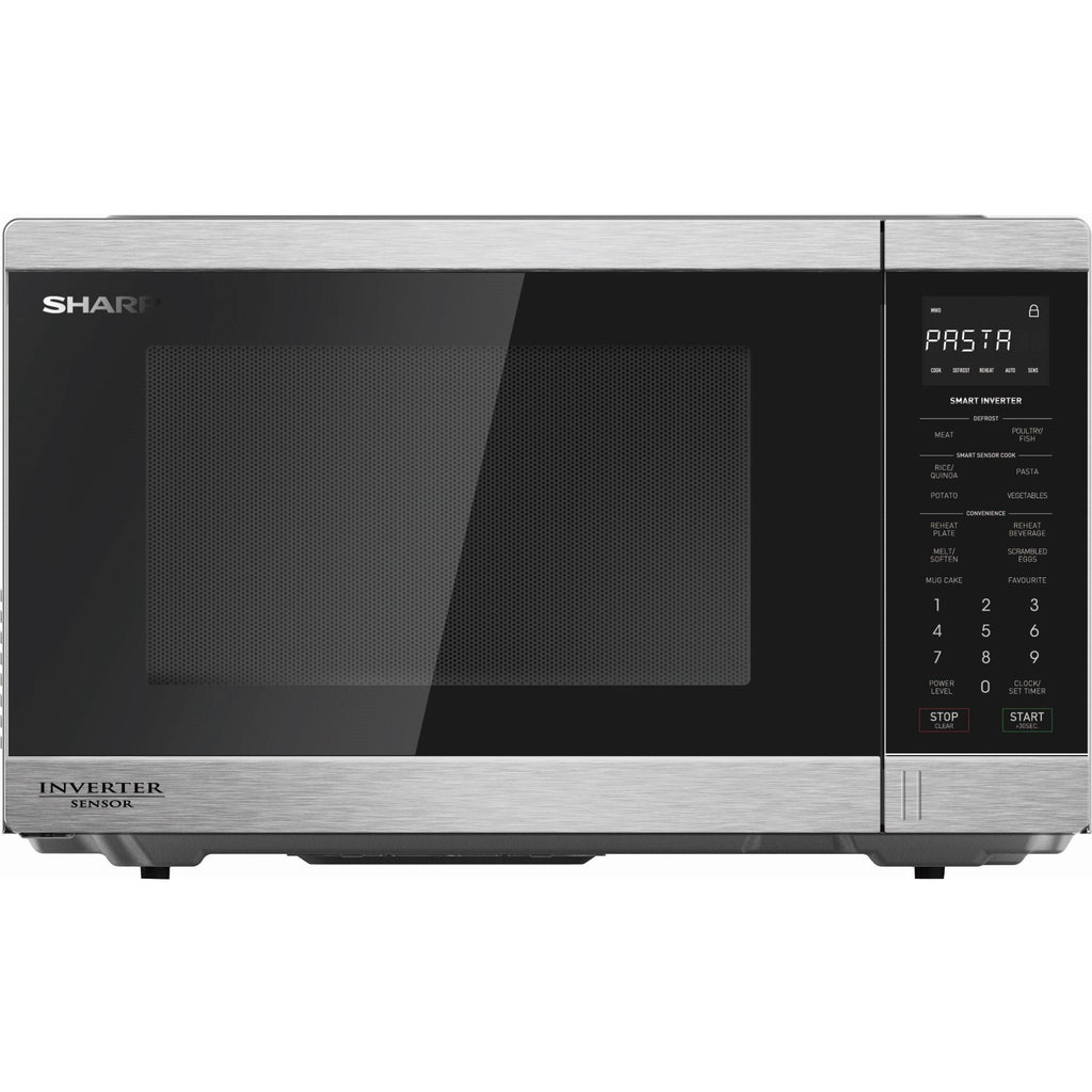 Sharp R395EST 1200W 34L Inverter Microwave (S/Steel) JB HiFi