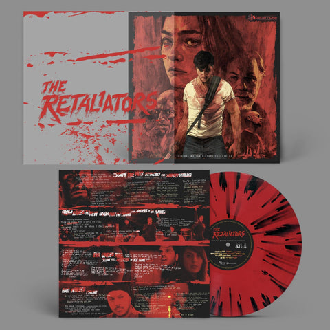 Retaliators, The (Motion Picture Soundtrack) (Red & Black Blood Splashed Splatter Vinyl)