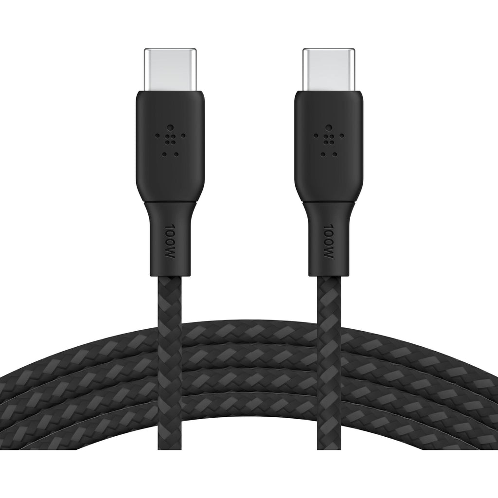 Belkin BoostUp Charge 100W USBC Cable 2m (Black) JB HiFi
