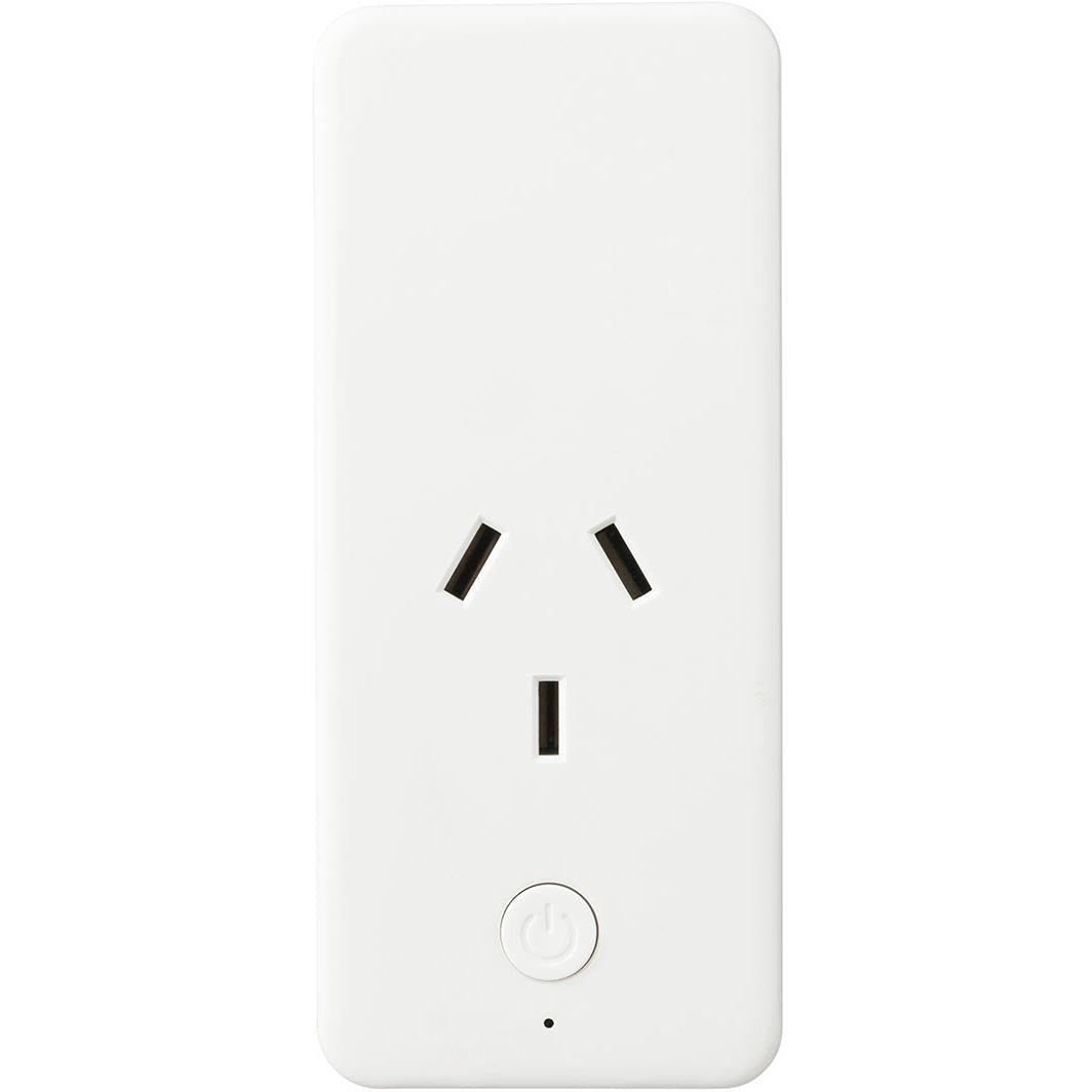 Brilliant Smart Wi-Fi Single Outlet with USB-A & USB-C - JB Hi-Fi