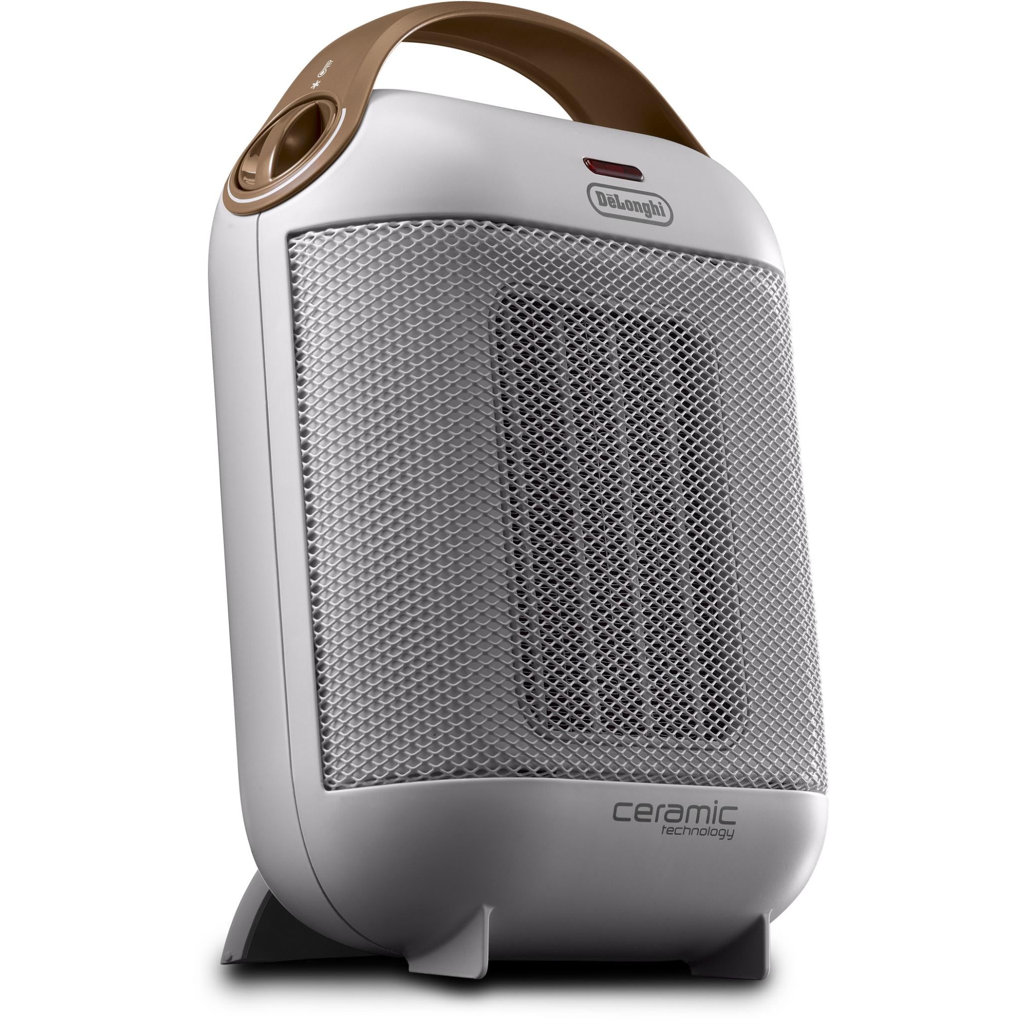 DeLonghi 1800w Capsule Ceramic Heater (Ivory White) - JB Hi-Fi