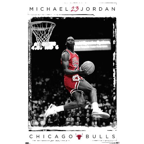 Michael Jordan Dunk Poster JB Hi-Fi
