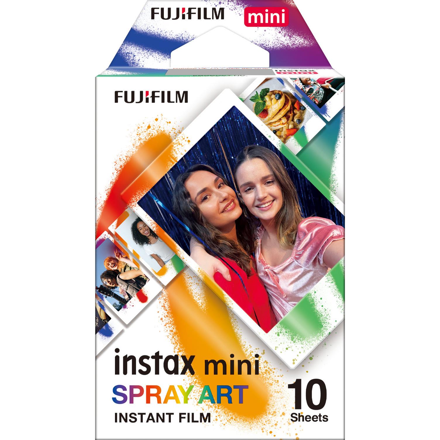 Fujifilm Instax Mini Film Spray Art (10 Pack) JB Hi-Fi