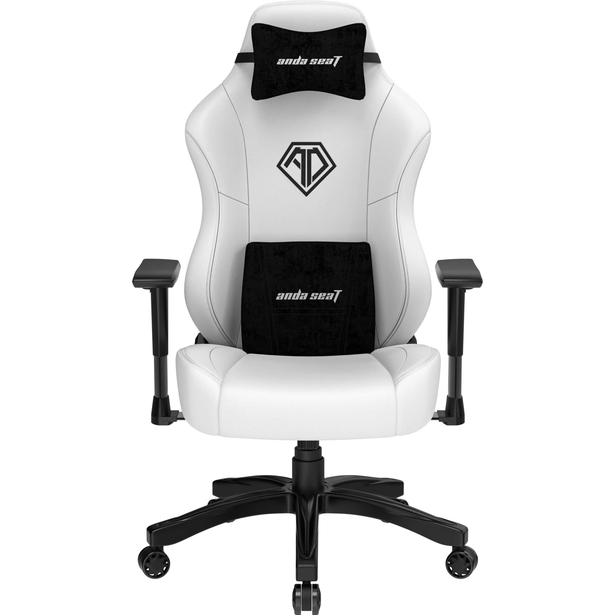 Anda Seat Phantom 3 Gaming Chair White (Large) - JB Hi-Fi