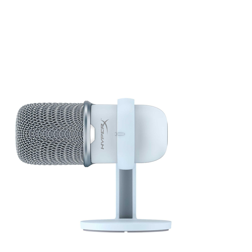 HyperX Solocast USB Condenser Gaming Microphone (White) JB HiFi
