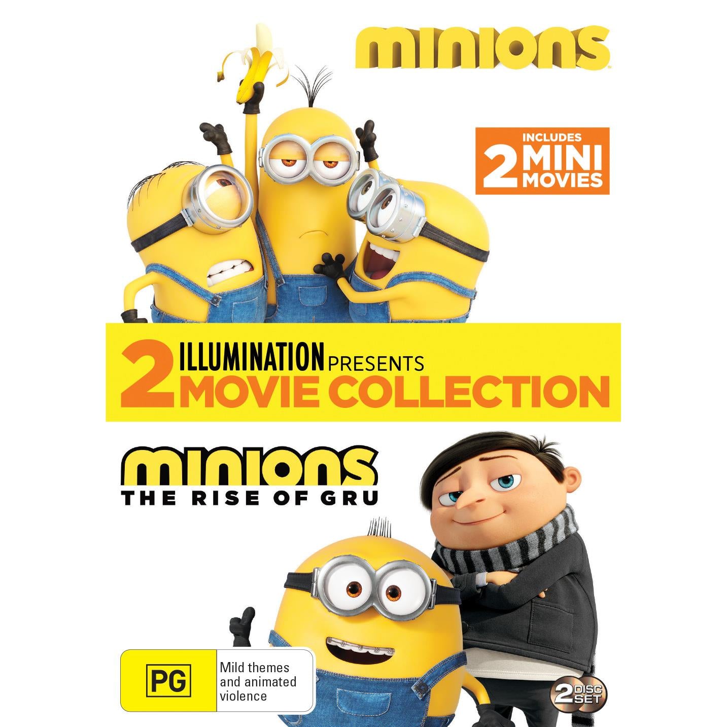 Despicable Me Movies Many Minions Stacked Metal Business Card Holder