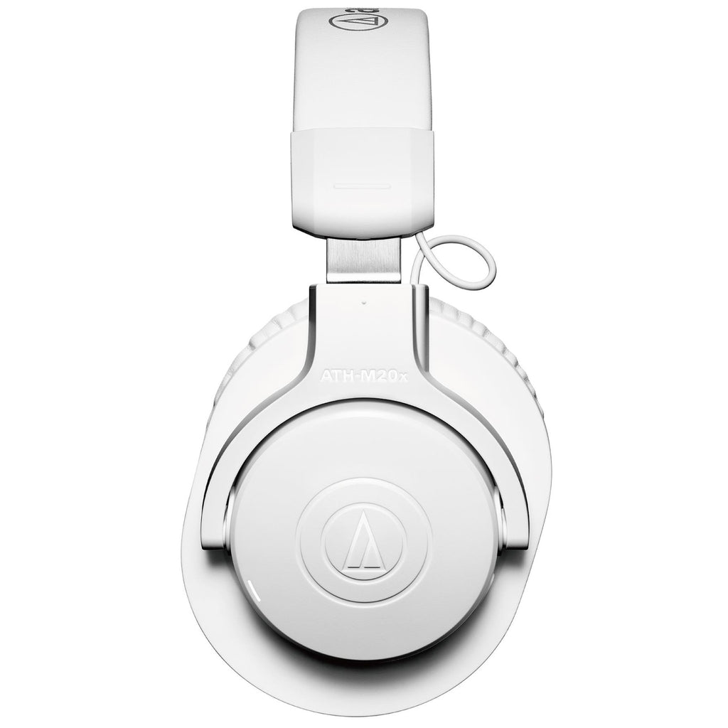 AudioTechnica ATHM20XBT Wireless OverEar Headphones (White) JB HiFi
