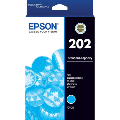 Epson 202 Standard Capacity Ink Cartridge (Cyan)