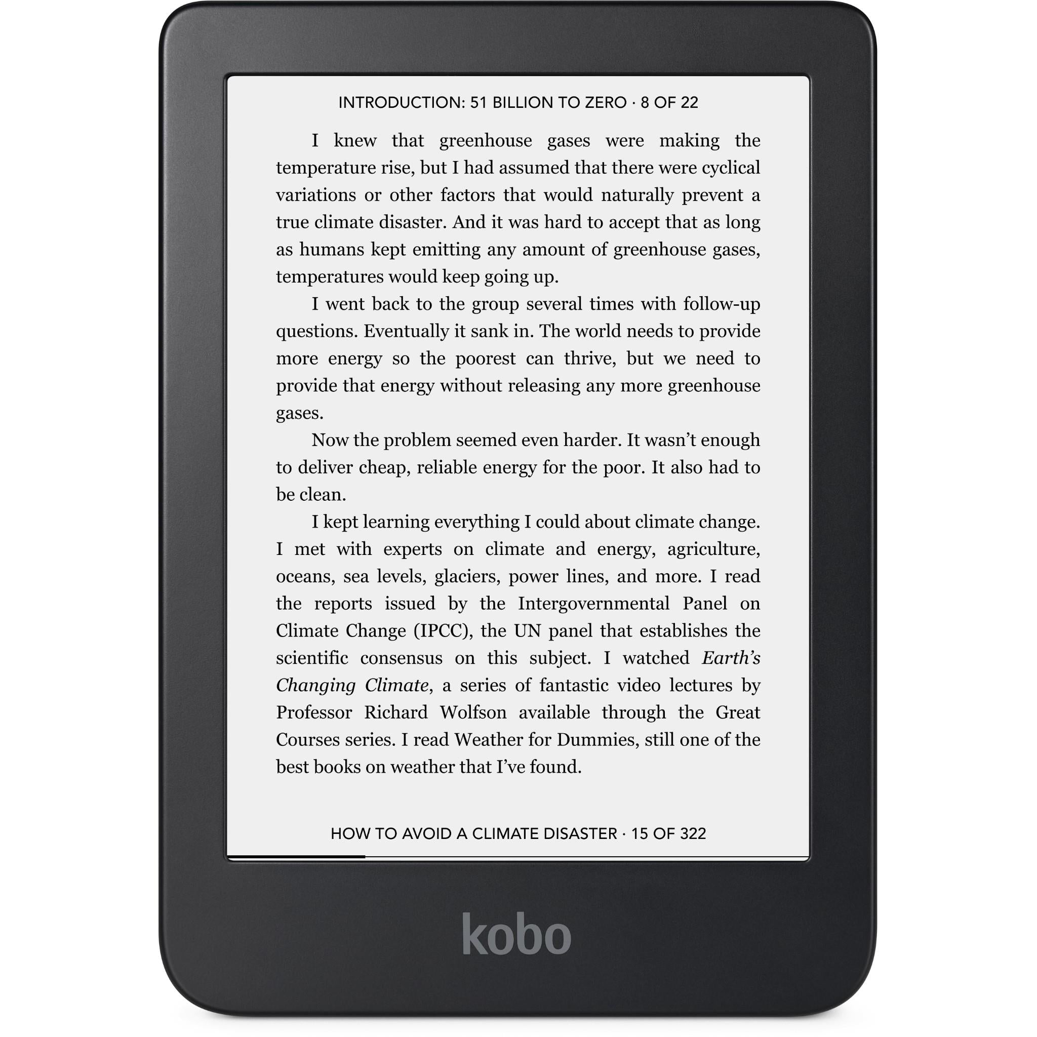 Kobo Clara 2E eReader Bundle with Black SleepCover 6” Touchscreen WiFi 16GB  Waterproof