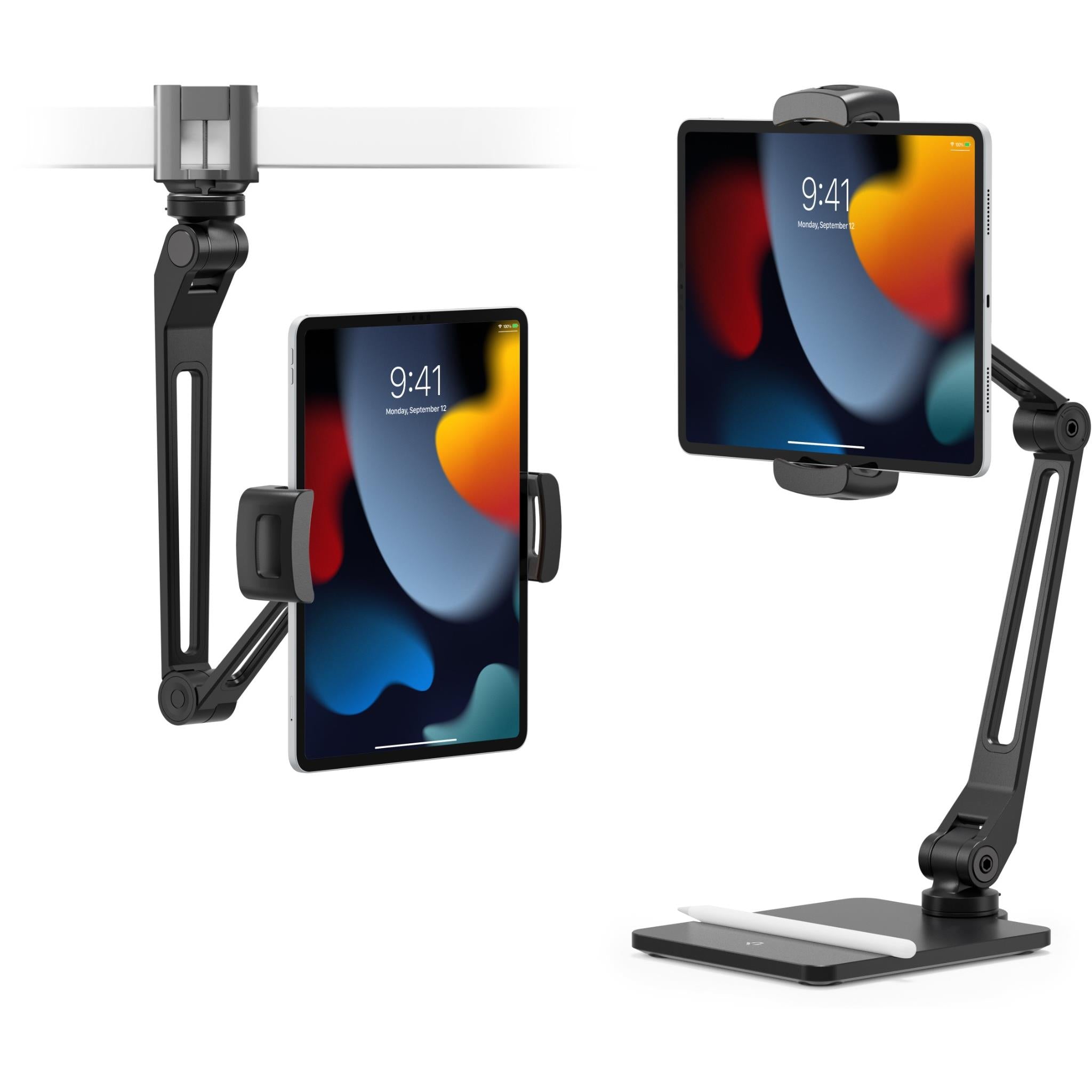 Twelve South Hoverbar Duo iPad/Tablet Stand with Quick Release (Black) - JB  Hi-Fi