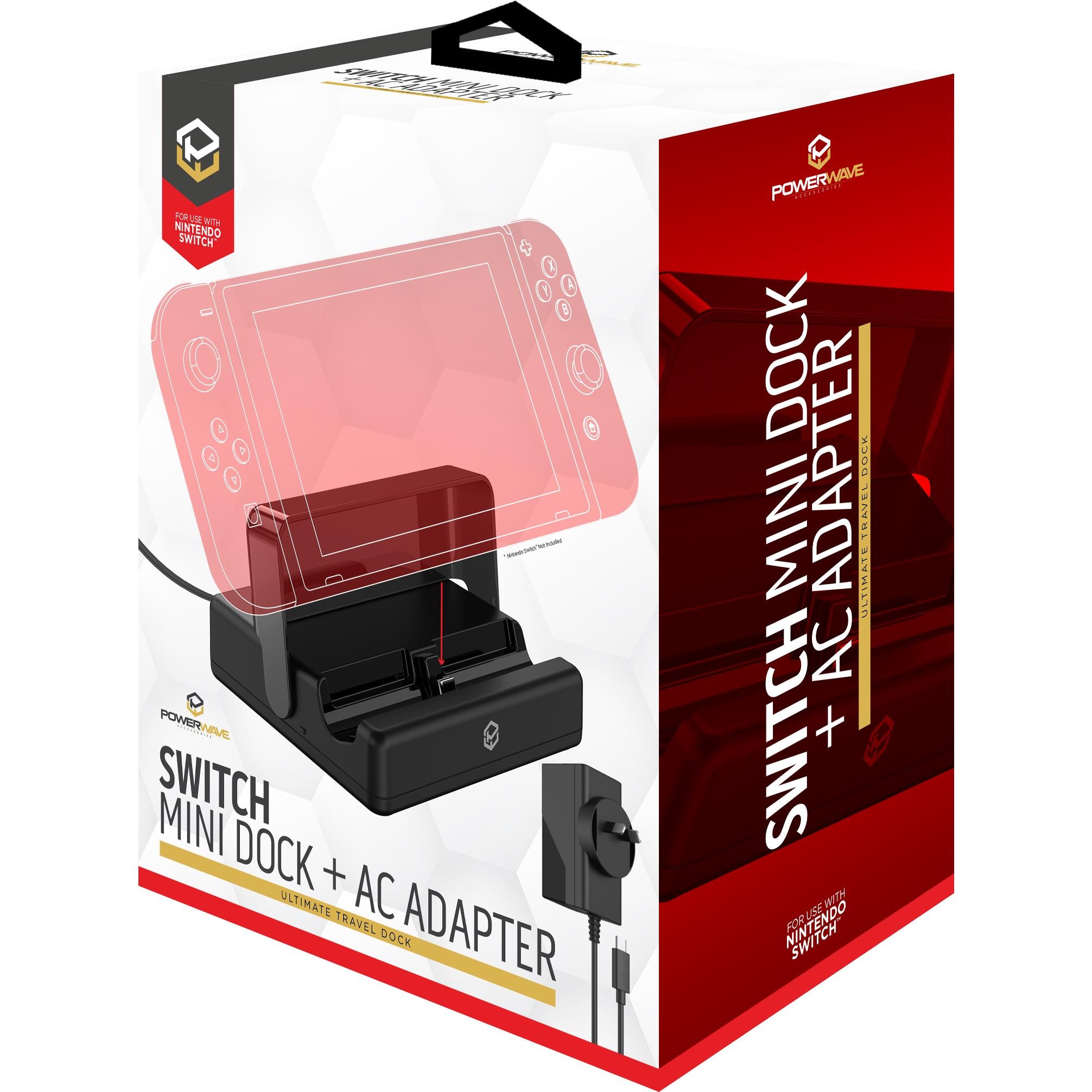 Powerwave Switch Mini Dock AC Adapter JB Hi-Fi - Main Image