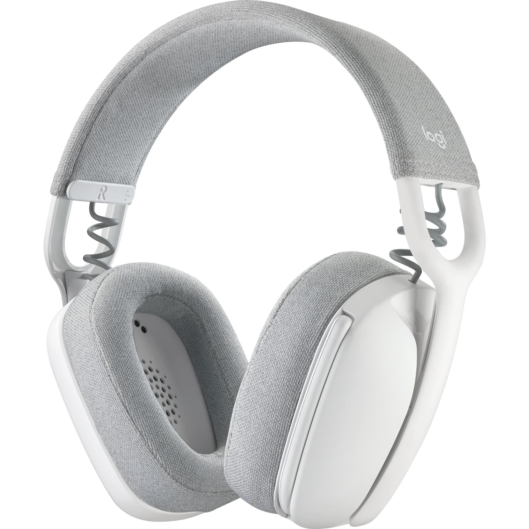 Logitech Zone Vibe 100 Bluetooth Headset (Off White) - JB Hi-Fi