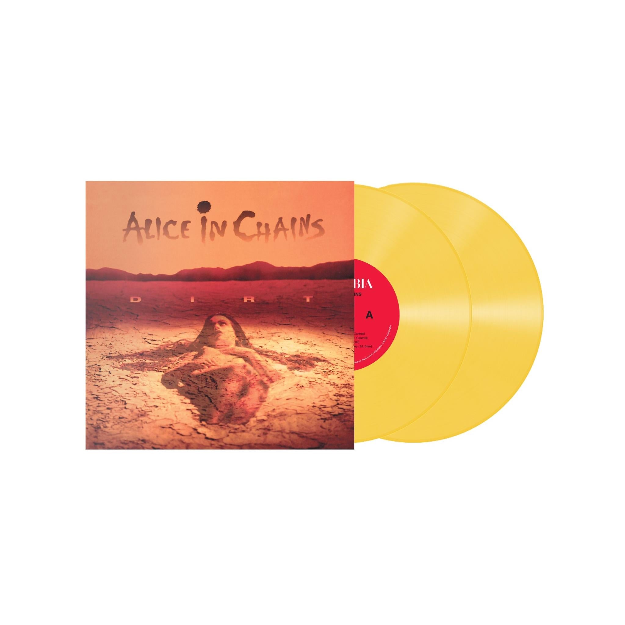 欧2LP Alice In Chains Dirt (Yellow Vinyl) 19439986771 Columbia, Legacy, Ve 未開封 /00520 Dirt (30th Anniversary Opaque Yellow Vinyl Edition) - JB Hi-Fi