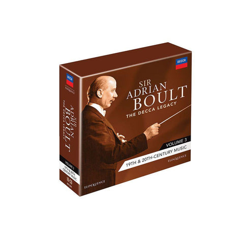 Sir Adrian Boult: The Decca Legacy Vol 3 (Boxset)