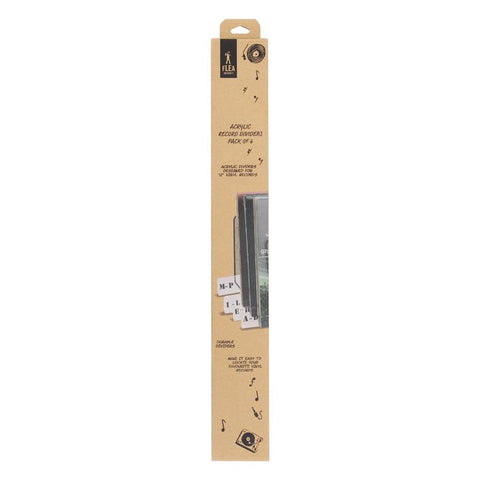 Flea Market Acryclic Record Dividers (Pack of 6)
